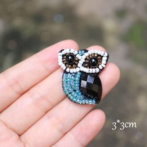 Fashion Handmade spide rhinestone beaded patches for clothing DIY sew on patch embroidered applique decorative sequins Parches