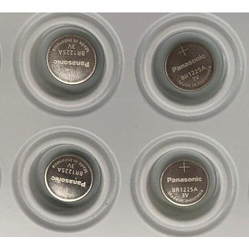 2pcs/lot New For Panasonic BR1225A BR1225 1225 3V Wide temperature button lithium batteries/High temperature battery batteries