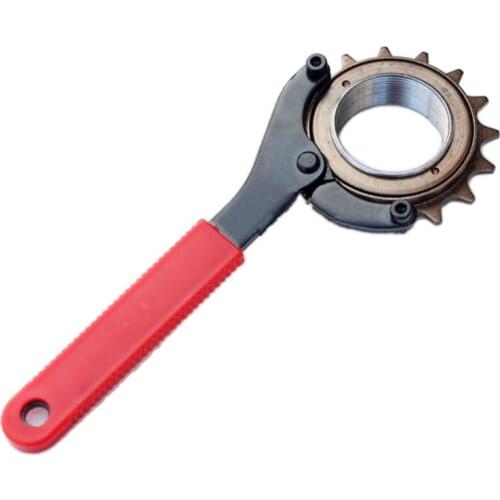 New Bicycle Repair Wrench Adjustable Bracket Wrench Bike Shaft Flywheel Lock Ring Disassembly Eight-word Bike Accessories