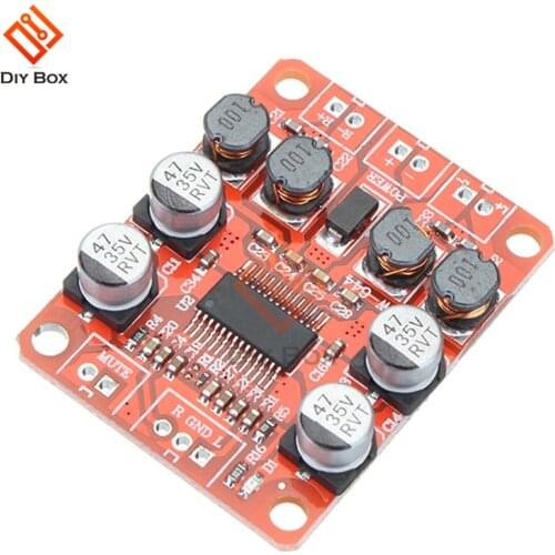TPA3110 Digital Audio Amplifier Board 15W+15W 2.0 Channel DC 12V Stereo Power AMP Sound System PCB Subwoofer Car Auto Speaker