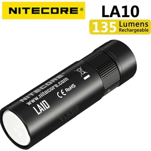 NITECORE LA10 135 lumens mini outdoor camping portable camp light, using CREE XP-G2 S3 LED, powered by AA batteries