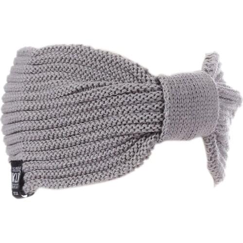 Sport Hat Autumn Winter Ladies Horizontal Striped Knit Hair Band Sports Headband