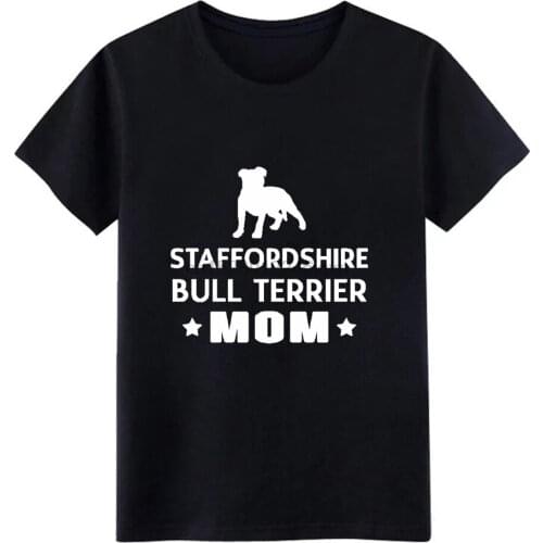 Staffordshire bull terrier by canvas t shirt men Character tee shirt S-3xl Novelty Fit Building Spring Autumn slim tshirt