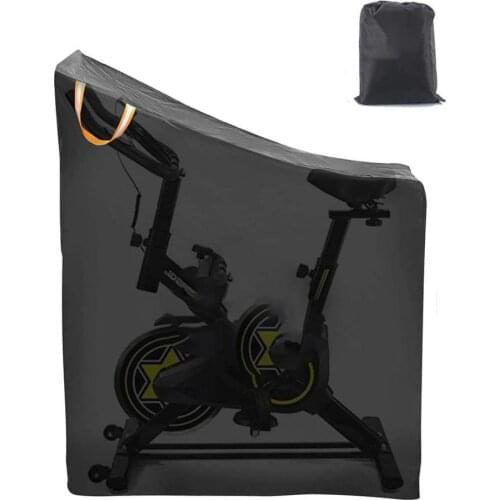 48x23x56inches Oxford Cloth Bicycle Bike Cover Waterproof Snow Cover Indoor Cycling Dustproof Protect Spinning Bike Cover