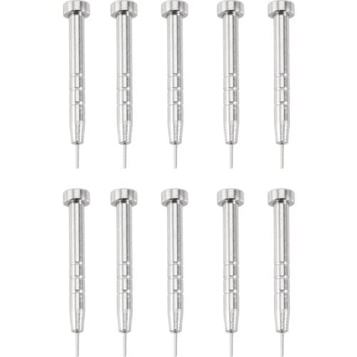 Replacement Tips Refill for Watch Band Link Remover Pin Punch Tool Kit for Watch Band Tool Pressure Pin Punch 10Pcs
