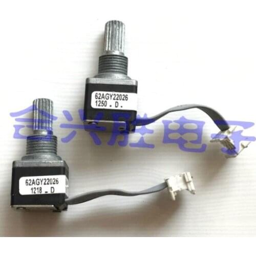 1pc original for Audi A6L GRAYHILL photoelectric encoder 62AGY22026 A/C air conditioning rotary adjustment switch button