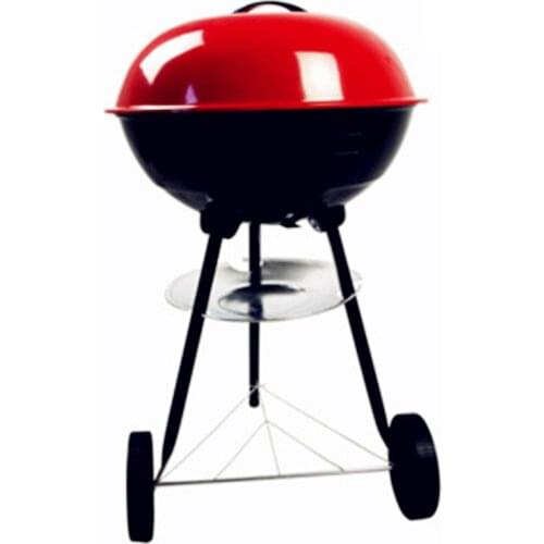 2019 Newest!!! Apple Shape Grill Round Outdoor Portable Folding Home Four-legged BBQ Charcoal Burning Grill With Wheels