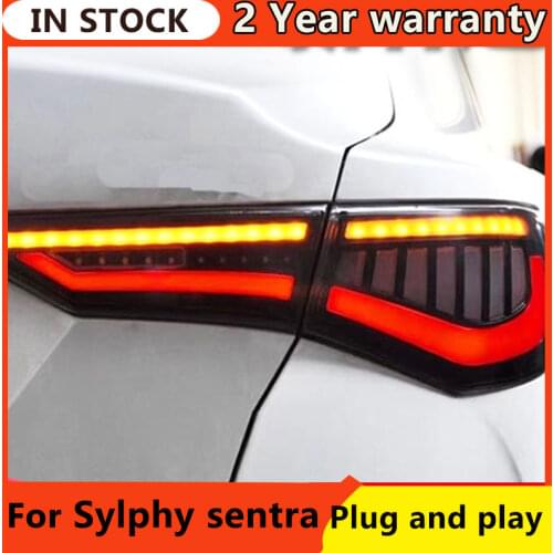 Car Styling for Nissan Sylphy Tail Lights 2019 2020 2021 New Sentra LED Tail Lamp DRL Signal Brake Reverse auto Accessories
