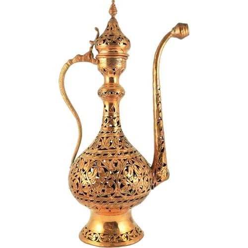 Zugazo Openwork Copper Pitcher
