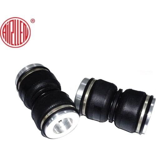 Air suspension part a pair of rear airbags Airllen rubber spring for Nissan shock absorber double convolute pneumatic parts bag