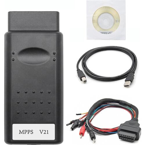 MPPS V21 V16 Flash EEprom with Breakout Tricore Cable ecu programming MPPS V21 MAIN + TRICORE + MULTIBOOT OBD2 ECU Chip Scanner