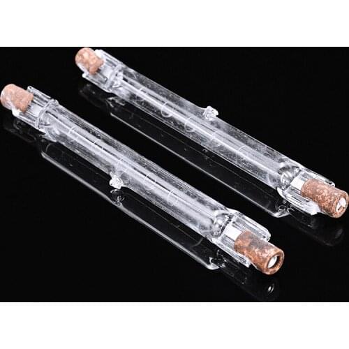 10pcs 118mm R7s Halogen Bulb 220-240V 500W Double Ended Linear R7s Halogen Light Bulb