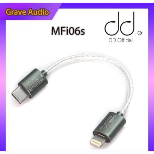 DD ddHiFi MFi06 MFi06s Lightning to Type C Data Cable for Connect iOS Device with USB-C Audio Devices