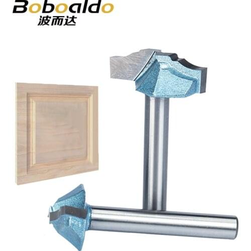 1/4" Shank Half Round bit 2 Flute Endmill Router Bits for Wood Without Bearing Woodworking Tool Milling Cutter
