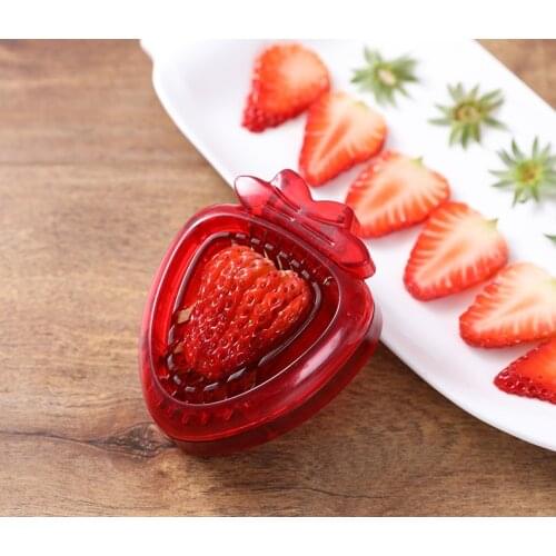Kitchen fruit Strawberry slicer Strawberry peeler Strawberry kitchen accessories Kitchen gadgets and accessories