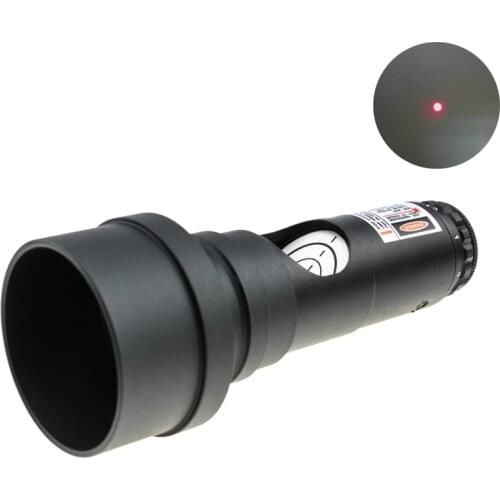 Datyson Red Dot Laser Collimator 1.25'' Metal 7 Bright Levels Triple Cemented Lens with 2" Adapter for Reflector Telescope