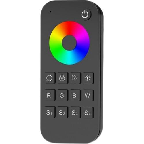 4 Channel LED RF Controller RGBW/RGB/CCT/Dimming Multfunction Controller 12-24VDC