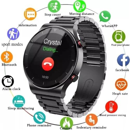 2021 Smart Watch Men Watches Heart Rate Monitor Bluetooth Call TWS Headset Music Sports Smartwatch For Samsung Huawei GT 2 Clock