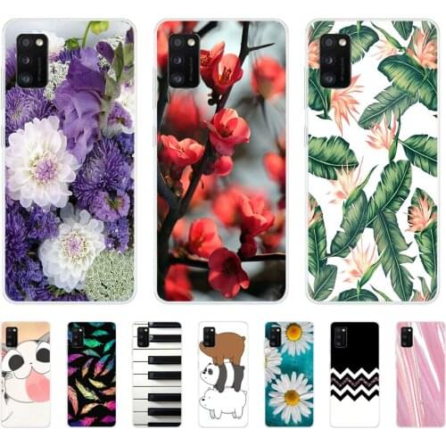 Soft Case Silicone Back Cover For Cute Phone Cases Cover Bumper for Samsung Galaxy A11 A10 A10S A20 A20S A20E A21S A31 A41 A40