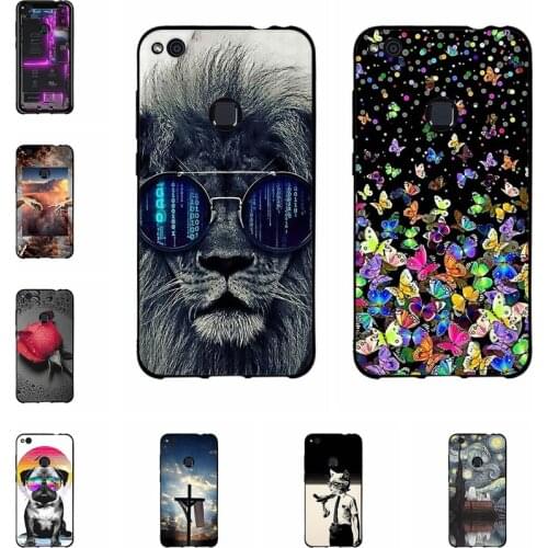 Soft TPU Phone Case For Huawei Honor 8 Lite Case Silicone Cartoon Funda Coque Capa for Huawei P8 P9 Lite 2017 Case Back Cover