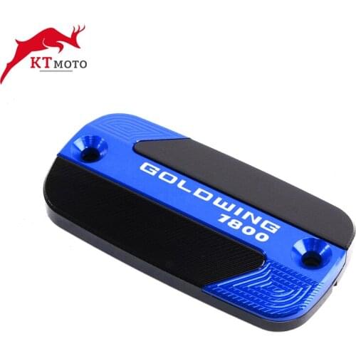 Latest high quality Scooter Accessories Front brake Fluid Reservoir Cap Cover For HONDA Goldwing 1800 GL1800 2010-2018