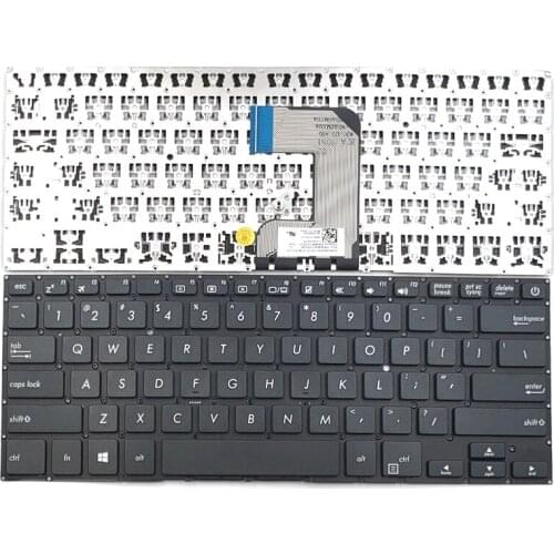 New For Asus E406 E406M E406MA E406MA-DH2 E406S E406SA E406SA-SB01 L406 L406M L406MA Laptop Keyboard US Black Without Frame
