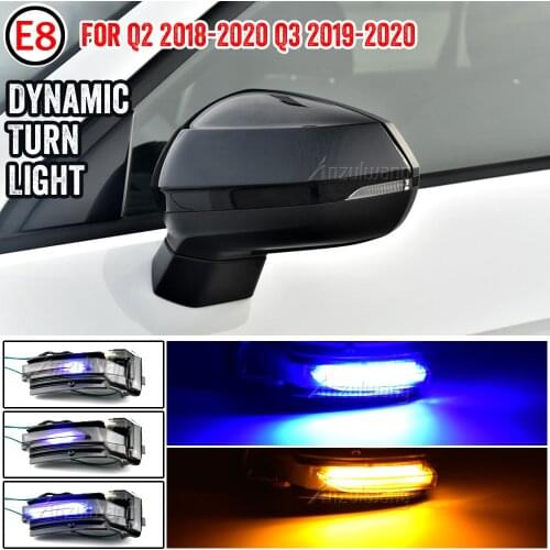 Dynamic Mirror Blinker for Audi Q2 2018 2019 2020 Turn Signal Q3 2019 2020 Light Indicator repeater