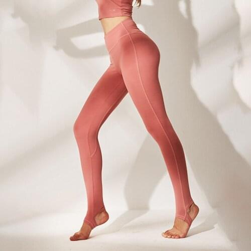 SALSPOR Yoga Sports Leggings Women Fitness High Elastics Quick Dry Step On The Foot Pants Workout Jogging Breathable Tight Pants