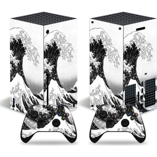 Spray Style Skin Sticker Decal Cover for Xbox Series X Console and 2 Controllers Xbox Series X Skin Sticker Viny 1