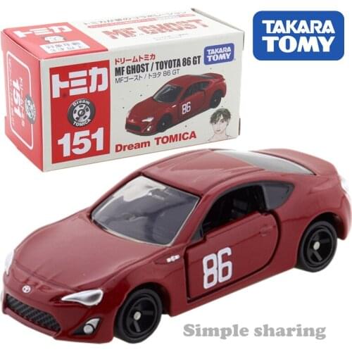 Takara Tomy Dream Tomica No.151 MF Ghost Toyota 86 GT Car Hot Pop Kids Toys Motor Vehicle Diecast Metal Model Collectibles New