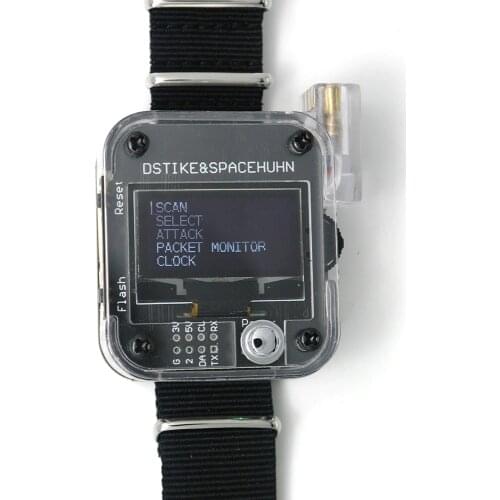 DSTIKE WiFi Deauther Watch V3 ESP8266 Development Board | Smart Watch DevKit | Arduino NodeMCU ESP32 IoTwith 800mA battery