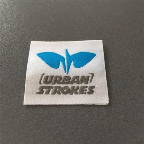 Custom Thick Density Woven Flag Labels