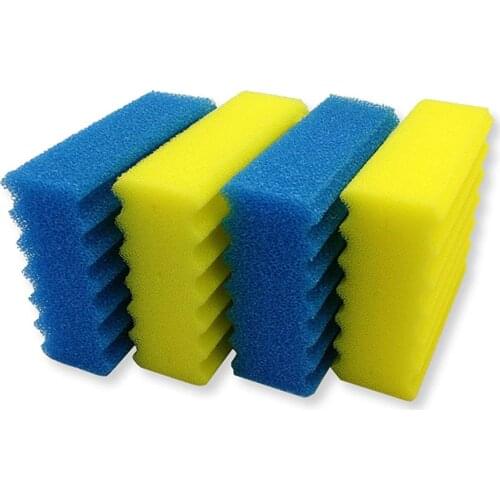The Replacement Pond Filter Sponge Sets Coarse and Fine Filters Fit for SunSun CBF-350 CBF-350B CBF-550