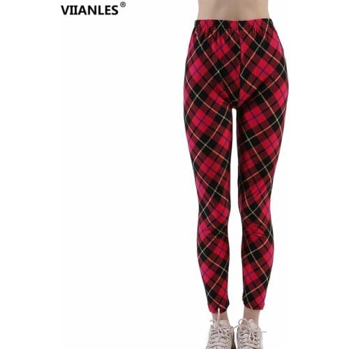 VIIANLES Sexy Pants Women Plus Size Print Leggings Sports Fitness Casual Pants Training Gym Legging Strethcy Workout Exercise