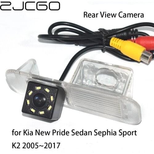 ZJCGO HD Car Rear View Reverse Back Up Parking Night Vision Waterproof Camera for Kia New Pride Sedan Sephia Sport K2 2005~2017