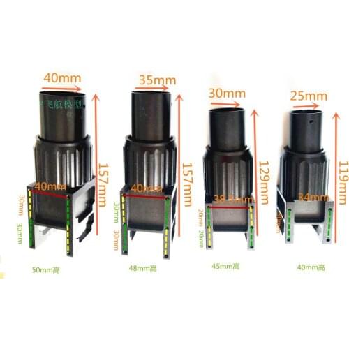 Upgraded 25 30 35 40mm Diameter Folding Agricultural Drone Anti-virtual Folding Parts Plant Protection Drone