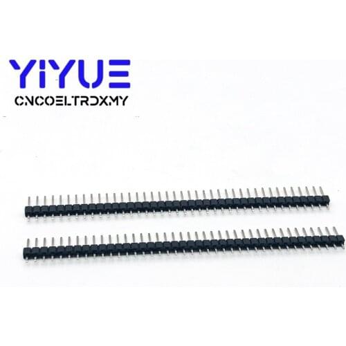 10PCS 1X40 PIN Single Row Straight MALE PIN HEADER 2.54MM PITCH Strip Connector PCB Pin Headers
