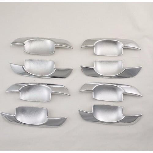 8pcs DOOR BOWL COVER ABS Chrome Car DOOR HANDLE COVER for Toyota INNOVA 2004-2007