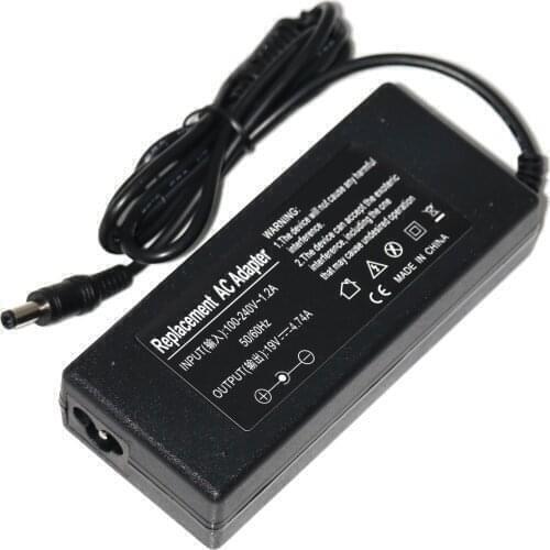 90W 19V 4.74A Ac Adapter Laptop Charger for Toshiba Satellite C655 C655D C675 C850 C855 C855D C875 C50 C55 C55D C55DT C55T C75