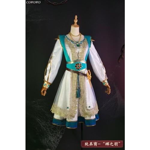 Anime! Identity V Anne Lester Toyman HuiZhiYu New Skin Game Suit Elegant Dress Uniform Cosplay Costume Halloween Party Outfit
