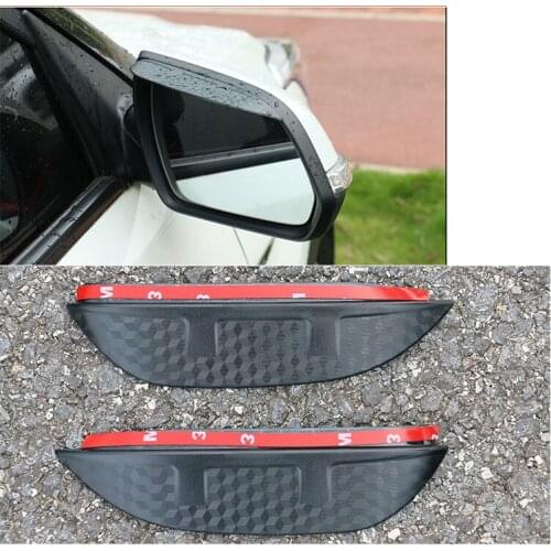 Car Rearview Mirror Rain Blades car back mirror eyebrow rain cover for HYUNDAI ix25 creta