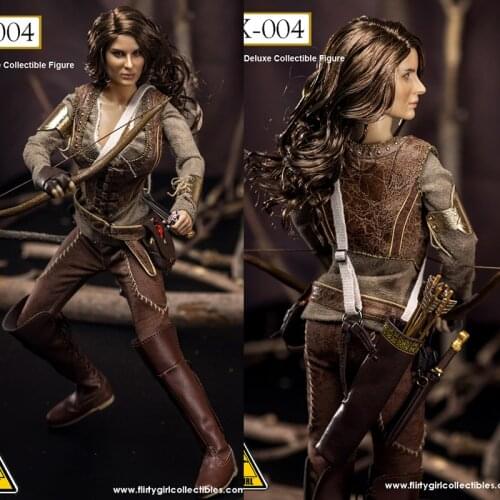 Flirty Girl 1/6 female soldier bow and arrow female FGC DX-004 12 inch movable doll in stock