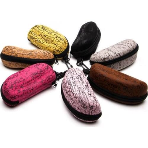 7 Colors Sunglasses Reading Glasses Carry Bag Hard Zipper Box Travel Pack Pouch Case