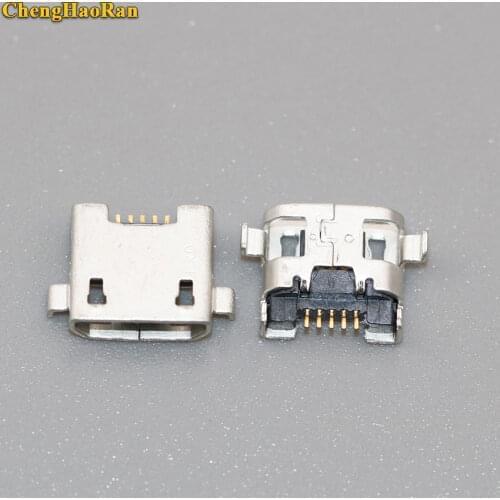 ChengHaoRan 1PCS Mini Micro For Blackview BV5000 For Doogee T5 lite USB DC Charging Socket Port Connector jack power plug