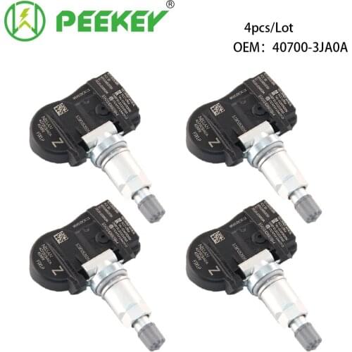 PEEKEY Tire Pressure Monitoring Sensor TPMS 40700-3JA0B 40700-3JA0A 407003JA0B 407003JA0A For 13-18 Nissan Altima 433 MHz