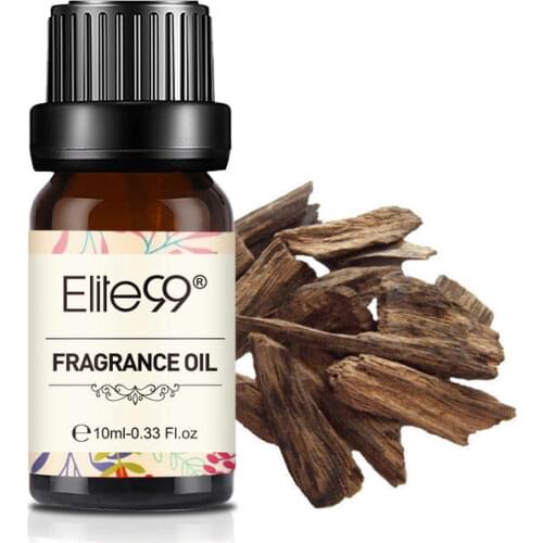Elite99 Dark Agarwood Fragrance Oil 10ml Essential Oils For Humidifier Perfume Candles Soap Making Gardenia Citrus Lily Garden