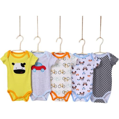 ELVESNEST Bodysuit With Short Sleeves For Babies