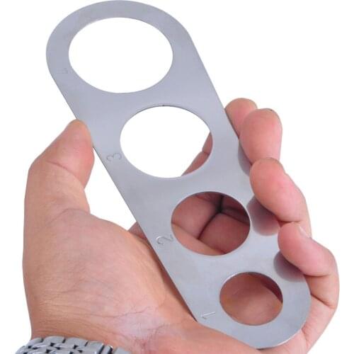 Stainless Steel Measuring Spaghetti Pasta Noodles Macaroni Noodles for Pasta Volume Ruler Party Gifts