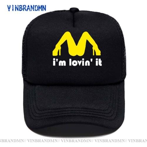 Fashion hat I'm Loving It Inapropriate Offensive Sex Bucket Hats Men Funny Humor Joke Rude Summer Cotton Men Women fisherman hat