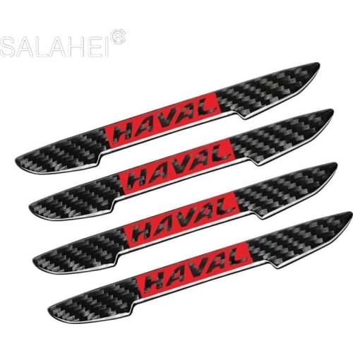 4 PCS Car Side Door Edge Anti-Collision Strip Stickers For Great Wall Haval/Hover H1 H2 H3 H5 H6 F7X H7 H4 H8 H9 M4 F5 F7 F9 H2S